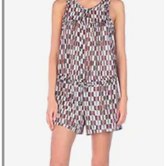 Isabel Marant checked one piece brown and white size 8 - Picture 8 of 8